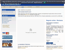 Tablet Screenshot of monete-online.nomismaweb.com